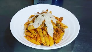 How To Make Penne Alla VodkaDianna In Di KitchenPenne Alla Vodka With Beef Recipe [upl. by Ariamat]