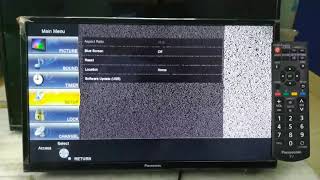 How To Update Firmware on LEDTVPanasonic LEDTV Software Upgradeसॉफ्टवेयर अपग्रेड [upl. by Ahselef123]