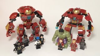 Lego Hulkbuster Comparison 76031  76104 [upl. by Ardnod]