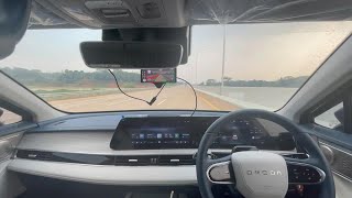 Autopilot driving with Openpilot on Omoda E5 [upl. by Eednak]