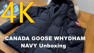 4K Canada Goose Wyndham Parka Navy  Suplook [upl. by Harpp541]