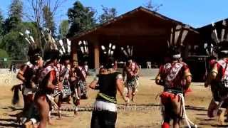 Rengma Naga folk dance popularly performed during Ngada festival [upl. by Nairdad]