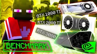 RTX 3080 vs RTX 2080 Ti vs GTX 1080 TI In Minecraft Hypixel Skywars [upl. by Nevar]