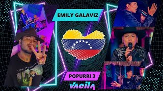 Reaccionando EMILY GALAVIZ Popurrí 3 by Vacila con JOU [upl. by Tierza]