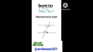 Alternate Interior Angles Type1  Hindi  Lines and Angles  Parallel Lines  Maths [upl. by Yusem563]