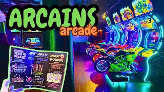 Best Retro Arcade in Liverpool Arcains  Liverpool Vlog 2024  New Barcade Area and Cocktails [upl. by Eybba]