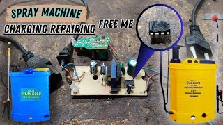 12 Volt Spray Machine Charger Repair  Pump Charger Repairingखेतो मैं स्प्रे करणे का Charger Repair [upl. by Baskett833]