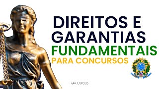 Aula 1 sobre DIREITOS e GARANTIAS FUNDAMENTAIS  Direito Constitucional [upl. by Prochoras]