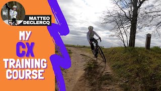 MY CYCLOCROSS TRAINING COURSE [upl. by Adnalay713]