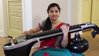 Rangamma Mangamma  Veena Cover  Rangasthalam Songs  MM Mansi  Ram Charan Samantha [upl. by Akimert2]