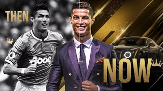 Ronaldo Then vs Now  The Rise of a GOAT [upl. by Tinor]