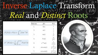 Inverse Laplace Transform  Real and Distinct Roots  Example 1 [upl. by Anirok]