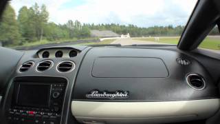 Lamborghini Gallardo Nera Onboard Lap of Anderstorp [upl. by Veljkov]