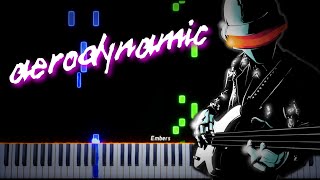 Daft Punk  Aerodynamic Music Piano Version VladFed [upl. by Gherardo]