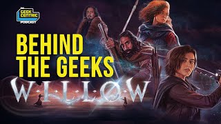 Behind The Geeks  Our Interview with the JON KASDAN amp THE CAST of WILLOW [upl. by Onileba815]