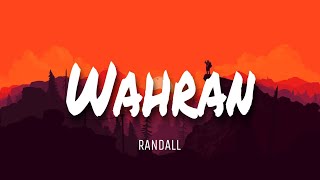 Wahran  RANDALL  SLOWED [upl. by Calva389]