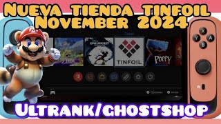 nueva magia tinfoil shop NOVIEMBRE 2024 tinfoil nintendoswitch modded [upl. by Gelman250]