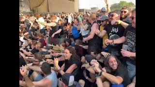 HIGH QUALITY  AMON AMARTH  Put Your Back Into The Oar live  Graspop Metal Meeting 2023 [upl. by Lahtnero]