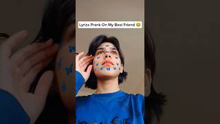 Song Lyrics Prank on My Best Friend😝😁 SUBSCRIBE Plzz 💜😉bts relatable btsarmy shorts [upl. by Ilke776]