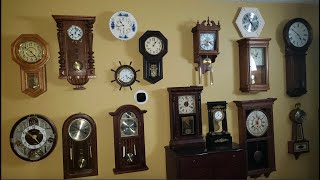 My clock collection 43 8th of August 2022 [upl. by Areik]