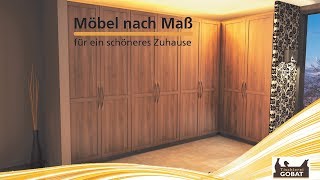 Tischlerei Gobat  Möbel nach Maß [upl. by Kilmarx614]