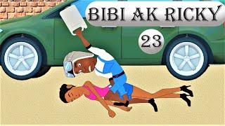 bibi ak ricky part 23  tikomik  ti komik  dessin anime en creole  ticomik  haitian cartoon [upl. by Meeharbi]