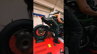 Tuning a 270whp Kawasaki H2R😈sportbike rider motovlog thar mahindrathar [upl. by Loar]