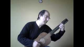 Luc Aboulkheir guitare baroque joue Bartolotti 16151685 [upl. by Lil]