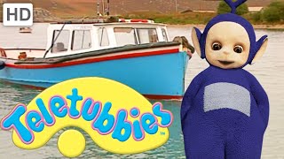 Teletubbies Going to School by Boat  Full Episode [upl. by Ateikan453]