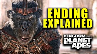 Kingdom of the Planet of the Apes ENDING EXPLAINED amp Film Credits [upl. by Iad735]