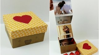 TUTORIAL BOX REGALO per le persone che AMIAMO rIcIcLoDiY [upl. by Reffotsirk]