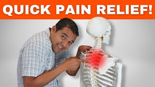 Easiest Way To Get QUICK Upper Back Pain Relief T4 Syndrome [upl. by Donela]