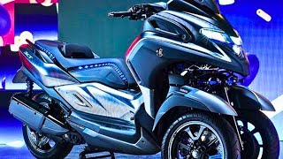 New Yamaha Tricity 300 2024 with environmentally friendly Blue Core technology [upl. by Modestine]