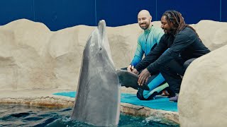 Marshawn Lynch Visits The Georgia Aquarium  N Yo City  Prime Video [upl. by Scarlett]