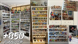 TODA NUESTRA COLECCION de FUNKO POP 850  DISNEY MARVEL SERIES PELICULAS DEPORTES [upl. by Oicaroh]