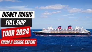 Disney Magic Full Ship Tour 2024  All The Disney Magic On Board [upl. by Festa534]