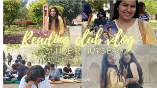 Reading Vlog  Silent Reading book club  Sunder Nursery [upl. by Hawk377]