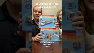 FOR ONLY 7💙🧡lego aldi limitededition november gifts cheap insane find awesome shorts [upl. by Novert]