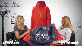 2016 Columbia Alpine Action Mens Jacket Overview by SkisDotCom [upl. by Kaile393]