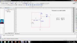 MULTISIM Tutorial  2 ADITYA Transistor as a switch [upl. by Enerol601]