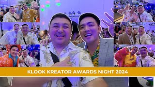 First KLOOK KREATOR AWARDS NIGHT 2024  KLOOK Promo Code MARKPARAGASKLOOK [upl. by Karola184]