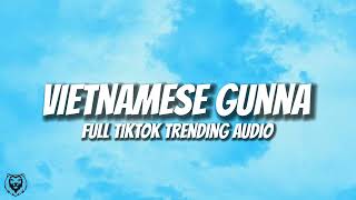 Vietnamese Gunna  Full TikTok Trending Audio The Rap [upl. by Sochor118]