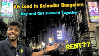 Full PG Tour in Belandur Bangalore PG in Bangalore How to Find a PG in Bangalore [upl. by Jodi]