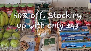 50 off at Asda and Morrisons haul [upl. by Ajnos188]