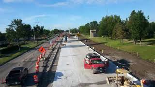 Time lapse Video Road Construction [upl. by Guria]