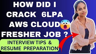 How to Get AWS Cloud Job as a Fresher   AWS DevOps Fresher Job 2024 devops fresherjobs cloud [upl. by Aissila]