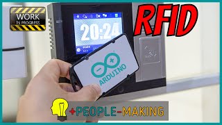 100 Progetti con Arduino Uno  035 Marcatempo con RFid [upl. by Pals578]