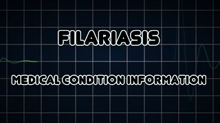 Filariasis Medical Condition [upl. by Aenyl]