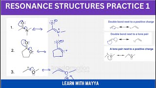 Resonance Structures Practice Recognizing Patterns [upl. by Maire796]