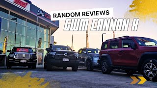 GWM CANNON X RANDOM REVIEW [upl. by Rramo]